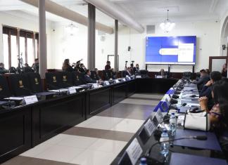 Pocos jefes de bloque se presentaron al segundo día de entrevistas a los candidatos a magistrados a la Corte de Constitucionalidad (CC). Foto: Congreso de la República