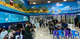 Inauguración del ciclo escolar 2026 en Pediatría del Hospital Roosevelt. Foto La Hora: Hospital Roosevelt