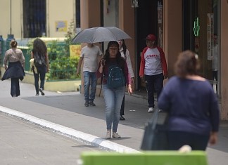 Archivo de clima cálido por la tarde en el Centro Histórico. Foto La Hora: Jose Orozco