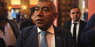 El jefe de la FECI, Rafael Curruchiche, volvió a prometer resultados en la investigación por la compra irregular de las vacunas Sputnik.