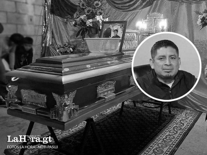El guardia penitenciario será sepultado este jueves 19 de febrero en su lugar de origen luego de que su cuerpo fuera trasladado desde Huehuetenango.