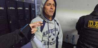 El exdirector de Fraijanes II detenido esta mañana, aseguró que desconoce los motivos por los cuales fue capturado. Foto La Hora: Sergio Osegueda