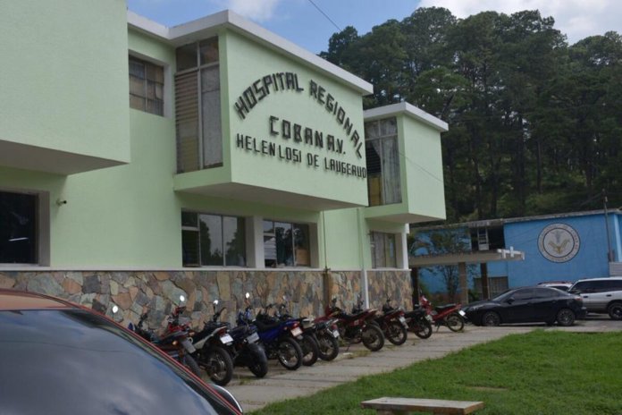 hospital regional de coban (1) Fachada del Hospital Regional de Cobán. Foto: Ministerio de Salud Pública y Asistencia Social