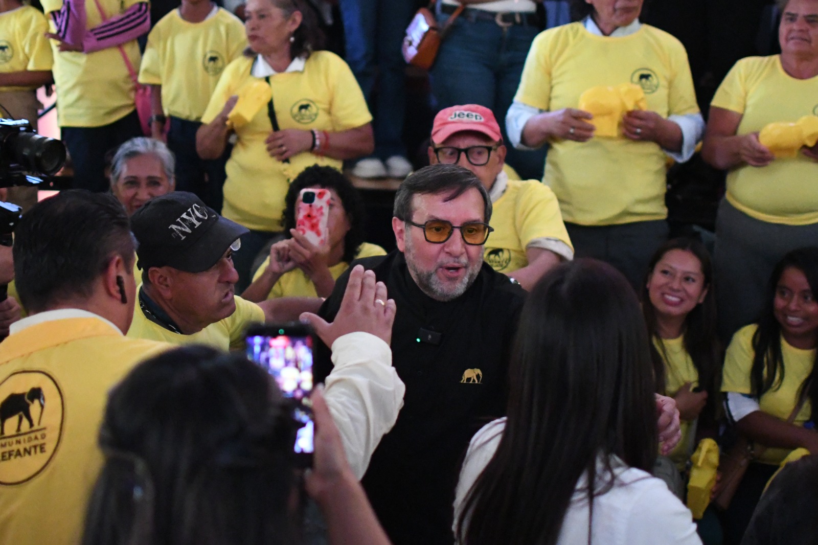 La asamblea nacional del partido se celebró en el Parque de la Industria. Foto: La Hora/Comunidad Elefante.