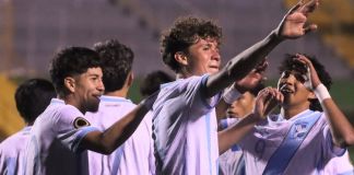 La Selección Sub-17 de Guatemala logró imponerse ante Antigua y Barbuda en el estadio Cementos Progreso. Foto La Hora: FFG