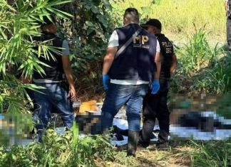 Dos de los tres fallecidos son posiblemente familiares y oriundos de San Cristóbal Verapaz, Alta Verapaz, mientras que el tercero es de Chiapas, México. Foto La Hora: Redes Sociales
