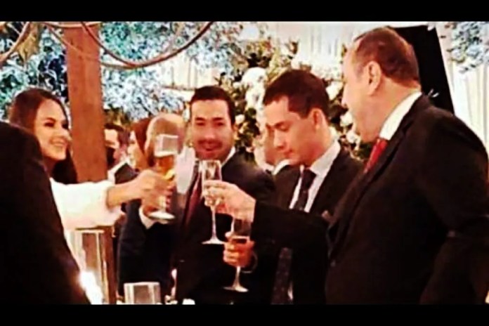 Jairo Ponce en un evento junto con Giammattei y Miguel Martínez. Foto La Hora: elPeriódico