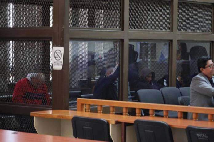 El Juzgado de Mayor Riesgo B inició la audiencia de primera declaración contra siete personas señaladas de integrar la banda 