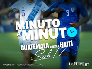 Minuto a minuto: Guatemala vs. Haití, en busca de la clasificación a la Copa del Mundo Sub-17