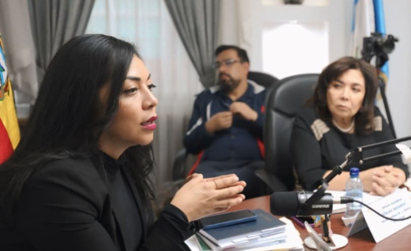 La diputada Vivian Preciado es acompañada por su mamá, Edilma Navarijo, en varias citaciones que desarrolla en el Congreso.