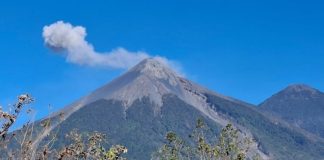MAGA activa alerta preventiva en el agro por actividad del volcán de Fuego. Foto La Hora: MAGA.