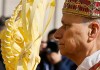 El Papa León XIV, durante la misa del Domingo de Ramos en la plaza de San Pedro en el Vaticano. Foto La Hora: EFE