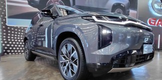 El GAC S7 llega a Guatemala con un diseño tecnológico. Foto: La Hora/ María Alejandra Ortíz.