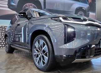 El GAC S7 llega a Guatemala con un diseño tecnológico. Foto: La Hora/ María Alejandra Ortíz.