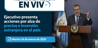 Retransmisión: Ejecutivo presenta acciones por alza de precios e inversión extranjera en el país.