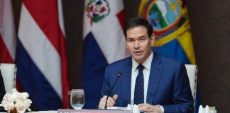 Archivo del secretario de Estado de Estados Unidos, Marco Rubio. Foto La Hora: EFE