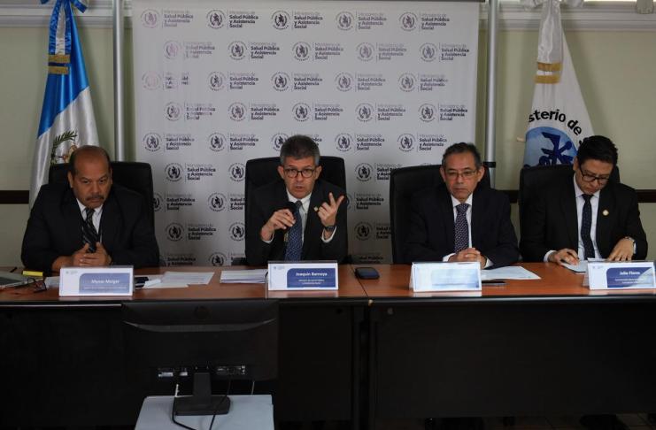 MSPAS presenta caso de corrupción por falsificación de registros sanitario y manejo de expedientes.