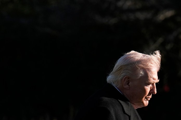 Archivo del presidente de Estados Unidos, Donald Trump. Foto La Hora: EFE