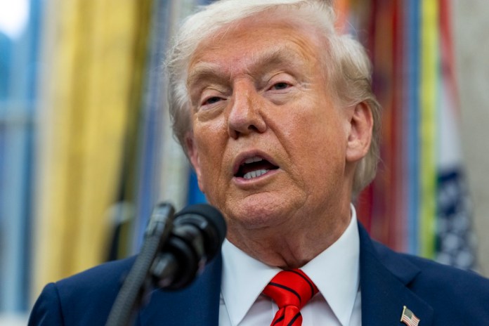 Trump dice que Fotografía de archivo, del presidente de Estados Unidos, Donald Trump. Foto La Hora: EFE