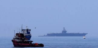 Portaaviones nuclear Nimitz llega a Panamá por ejercicio multinacional "Mares del Sur".