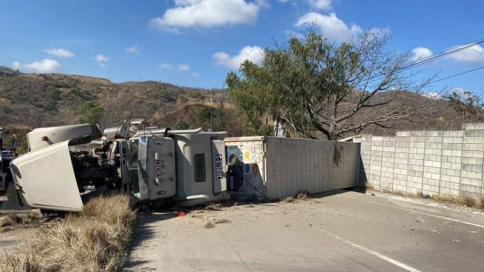 Accidente ruta al Atlantico. Foto La Hora: RRSS