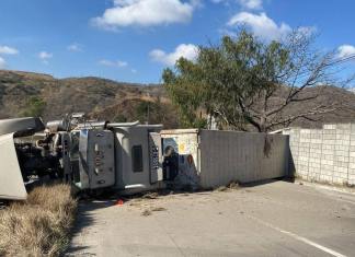 Accidente ruta al Atlantico. Foto La Hora: RRSS