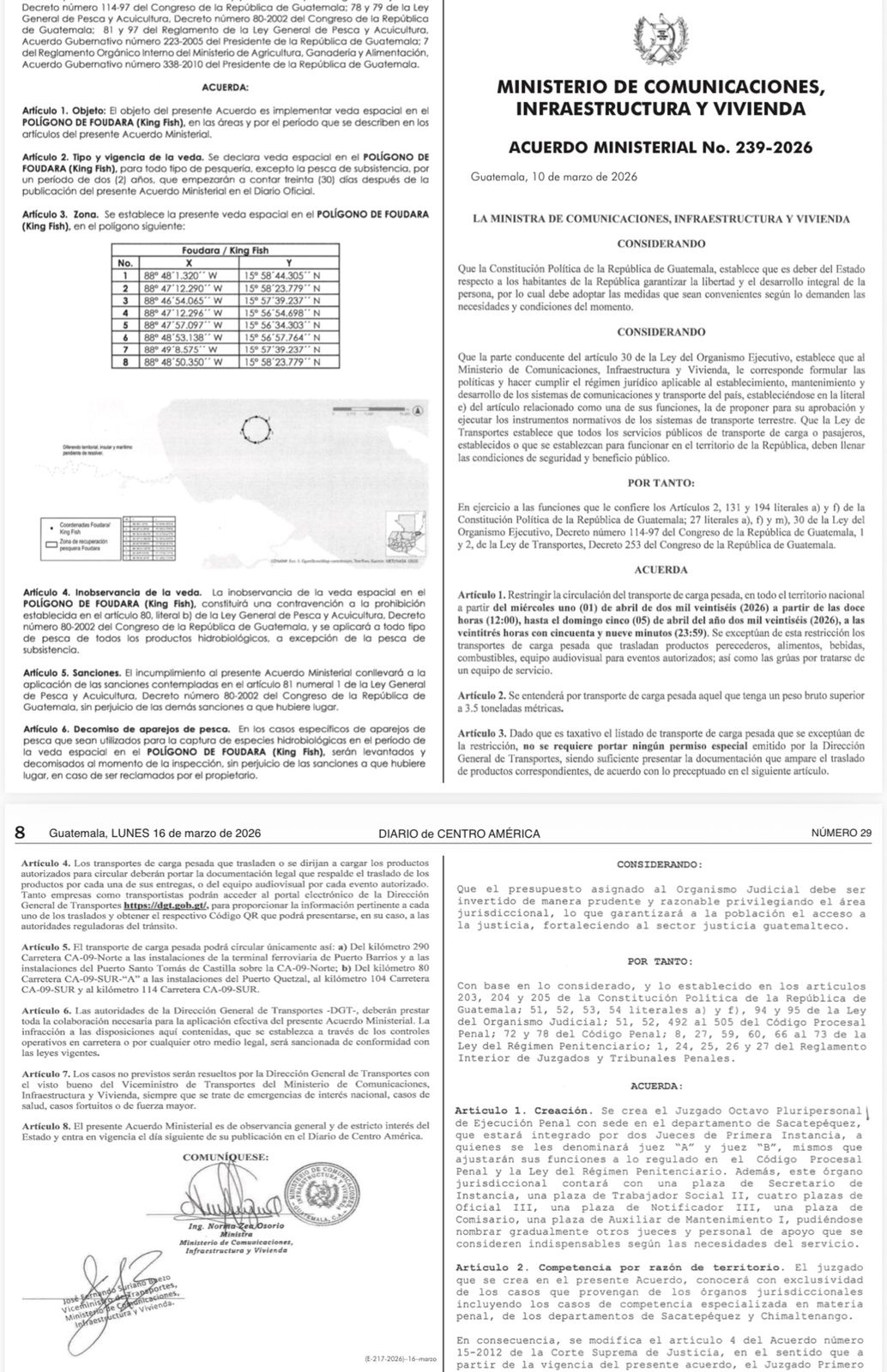 Acuerdo Ministerial No. 239-2026. Foto La Hora: DCA.