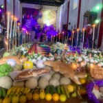 Alfombra para la procesión del Jesús Nazareno de la Dulce Mirada. Foto La Hora: Cortesía