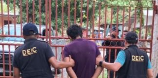Alias "Flash", sindicado de herir a un hombre en un asalto en Izabal. Foto La Hora: PNC