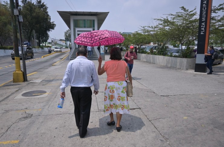 Archivo de Clima en la zona 1 capitalina. Foto La Hora: Jose Orozco