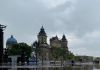Archivo de lluvias por ingreso de frente frío en el Centro Histórico. Foto La Hora: Jose Orozco