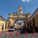 El Consejo Nacional para la Protección de La Antigua Guatemala autorizó a la municipalidad realizar el remozamiento del Arco de Santa Catalina. Foto La Hora: Municipalidad Antigua Guatemala