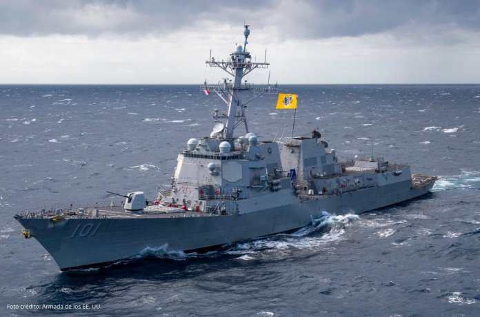 Fuerzas Navales de EE. UU. anuncian maniobras marítimas. Foto La Hora: Armada de los EE.UU.