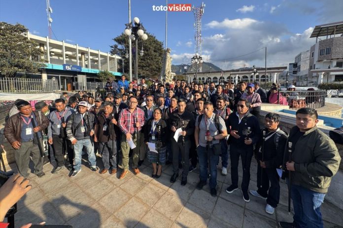 48 Cantones de Totonicapán se declaran en asamblea permanente y advierten medidas por alza de precios. Foto La Hora: FB / Totovision Totonicapán.