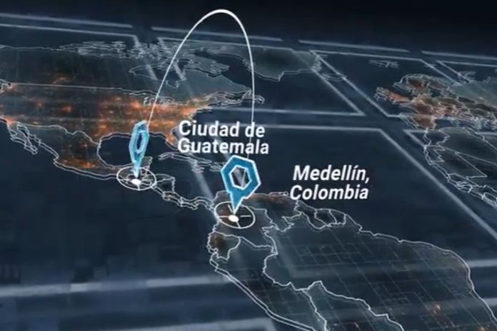 Anuncian nueva ruta aérea directa entre Medellín y Ciudad de Guatemala. Foto La Hora: captura de pantalla.