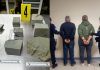 Pasajeros que transportaban piedras de jade son detenidos en el aeropuerto La Aurora. Foto La Hora: MP.