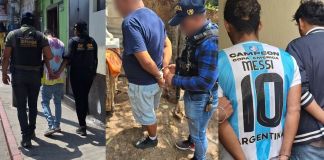 PNC reporta cinco capturas por presunta conspiración y secuestro. Foto La Hora: PNC.