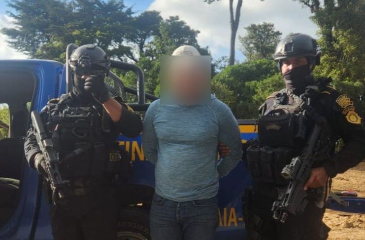 Capturan en Jalapa a alias “El 7”, requerido en EE. UU. por delitos de narcotráfico. Foto La Hora: Mingob.