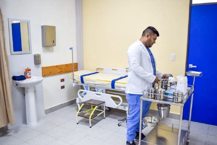 Hospital de Rabinal, Baja Verapaz, inicia atención con consulta externa y servicios ambulatorios. Foto La Hora: MSPAS.