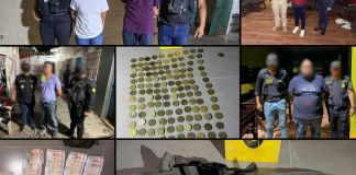 Rescatan a 14 mujeres víctimas de explotación sexual y captura a cinco personas en Jutiapa. Foto La Hora: MP.