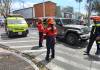 Ataque armado en zona 9 deja un fallecido y un herido Ataque armado sobre 7ª avenida de la zona 9 deja a una persona fallecida y a un herido. Foto La Hora: Bomberos Municipales