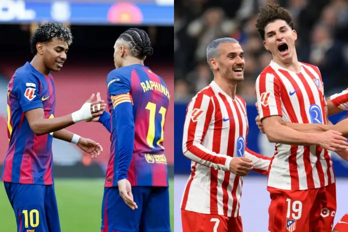Barcelona vs. Atletico de Madrid FC Barcelona recibe al Atlético de Madrid en el partido de vuelta de las semifinales de la Copa del Rey.