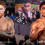 Lester Martínez se declara “más que listo” para enfrentar a "Canelo" Álvarez. Arte La Hora: Alejandro Ramírez.