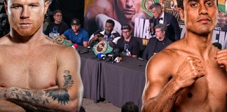 Lester Martínez se declara “más que listo” para enfrentar a "Canelo" Álvarez. Arte La Hora: Alejandro Ramírez.
