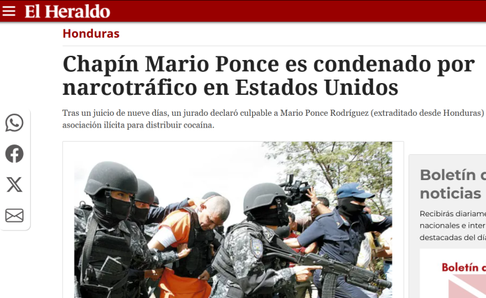 extradición mario ponce