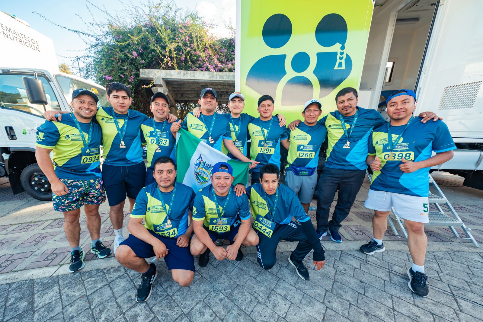 Los participantes pudieron conocer las unidades móviles Nutrimóviles, con las cuales Guatemaltecos por la Nutrición amplía la atención primaria en salud y bienestar infantil en comunidades en Huehuetenango. Foto: Cortesía Guatemaltecos por la Nutrición.