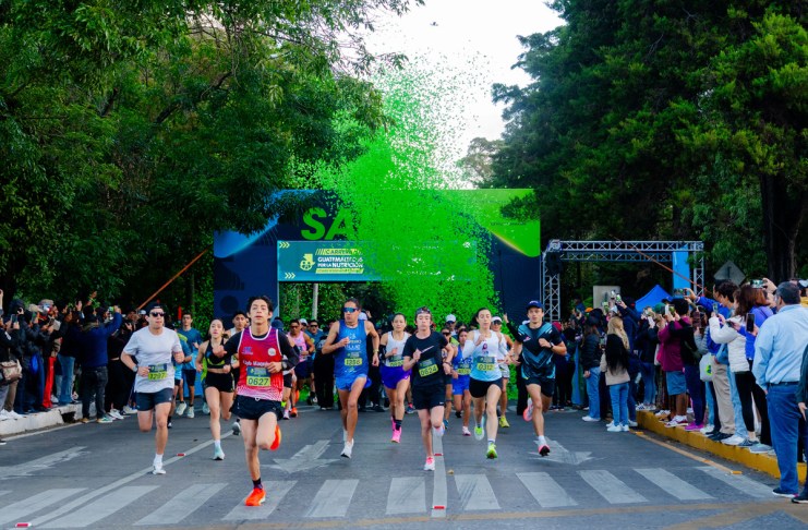 El pasado 1 de febrero los guatemaltecos celebraron la primera edición de la carrera Guatemaltecos por la Nutrición "Cada Kilómetro Cuenta". Foto: Cortesía Guatemaltecos por la Nutrición.