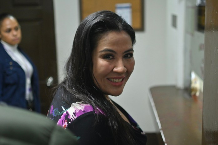 Cinthia Monterroso tuvo a cargo el caso en contra del periodista Jose Rubén Zamora y periodistas de elPeriódico cuando era fiscal de la FECI. Foto La Hora: Archivo.