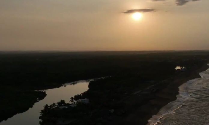 Para este fin de semana en horas de la tarde se podrían registrar lluvias con actividad eléctrica, según el Insivumeh. Foto La Hora: captura de pantalla Insivumeh