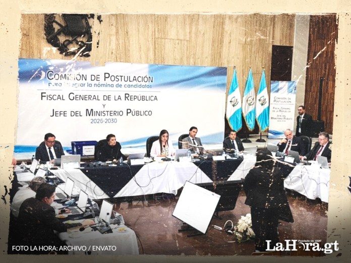 Comisión de Postulación de Fiscal General. Foto La Hora